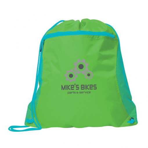 Duo Color Mesh Pocket Sport Pack Backpack