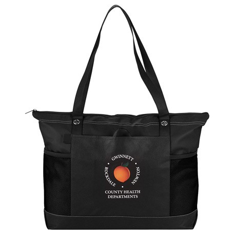 Non-Woven Zippered Convention Tote