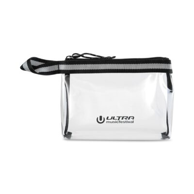 Sigma Clear Zippered Pouch - Clear