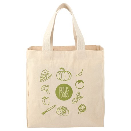 Essential 8 Oz. Cotton Grocery Tote Bag