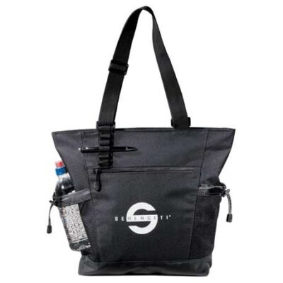 Urban Passage Zippered Travel Business Tote Bag