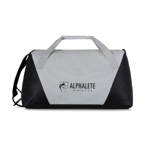 Geometric Sport Bag - Glacial Grey