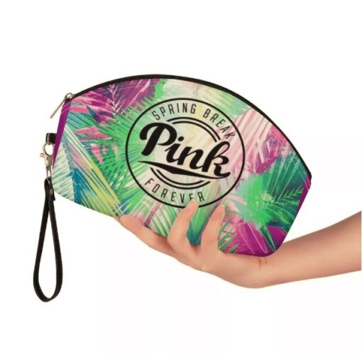 Curve Cosmetic Bags with full color printing