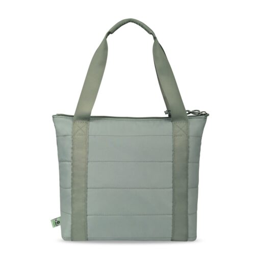 Igloo® Packable Puffer 10-Can Cooler Bag - Aqua Gray-2
