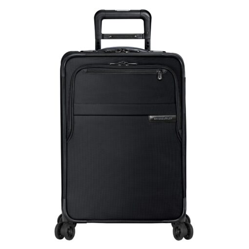 Briggs & Riley™ Baseline Domestic Carry-On Expandable Spinner Bag (Black)-1