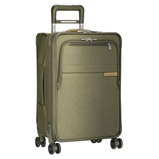 Briggs & Riley™ Baseline Domestic Carry-On Expandable Spinner Bag (Olive)-1