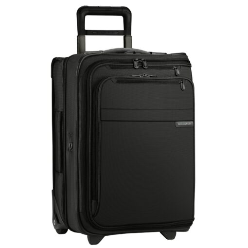 Briggs & Riley™ Baseline Domestic Carry-On Upright Garment Bag (Black)-1