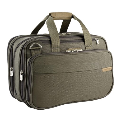 Briggs & Riley™ Baseline Expandable Cabin Bag (Olive)-1
