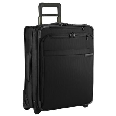 Briggs & Riley™ Baseline International Carry-On Wide-Body Upright Bag (Black)-1