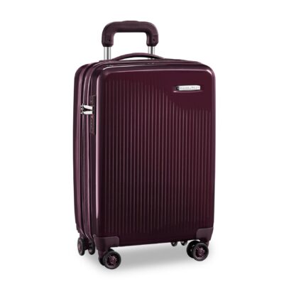 Briggs & Riley™ Sympatico International Carry-On Expandable Spinner Bag (Plum)-1