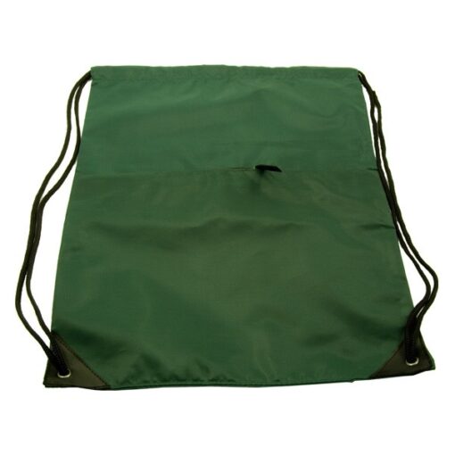 Drawstring Bag w/Pocket-2