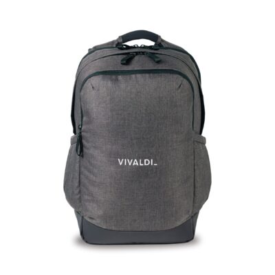 Heritage Supply Tanner Deluxe Computer Backpack - Charcoal Heather-1