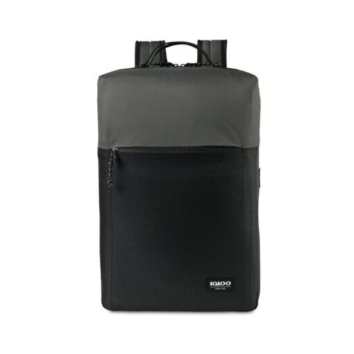 Igloo® Fundamentals Lotus Backpack Cooler - Black-Dark Grey-2