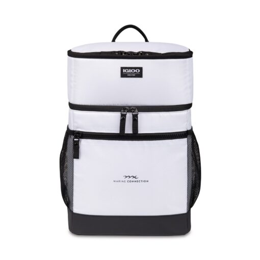 Igloo® Maddox Backpack Cooler - White-1