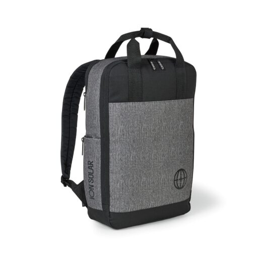 Logan Computer Backpack - Granite Heather Grey-1