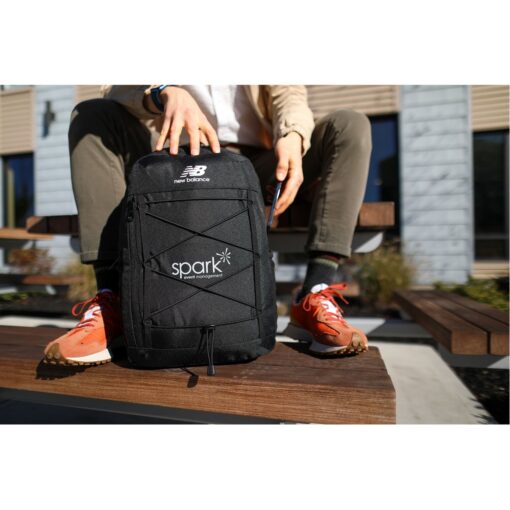 New Balance® Cord Backpack - Black-9