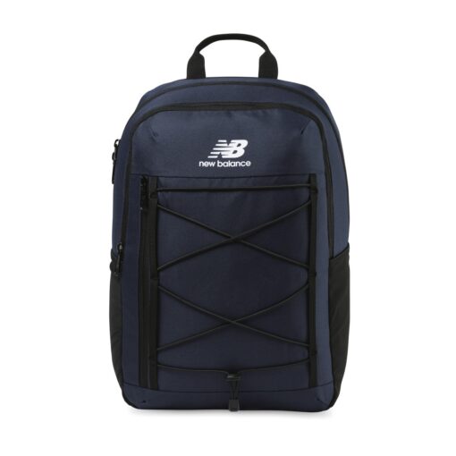 New Balance® Cord Backpack - Navy Blue-2