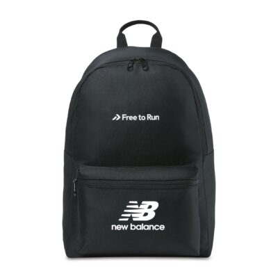 New Balance® Logo Round Backpack - Black-1