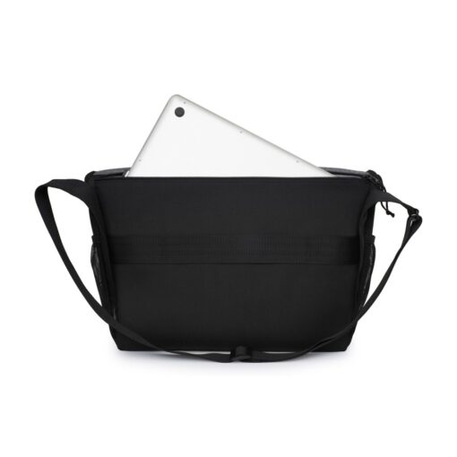 Nova Computer Messenger Bag - Black-Charcoal Heather-8
