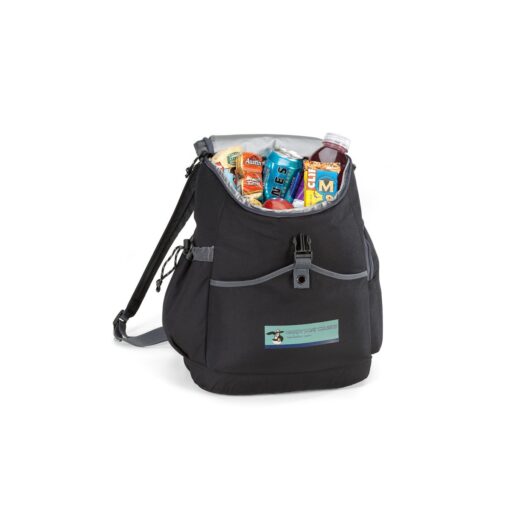 Park Side Backpack Cooler - Black-3