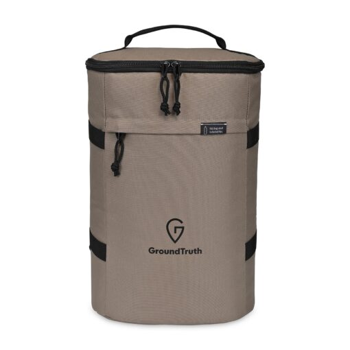 Renew rPET Backpack Cooler - Brindle-1