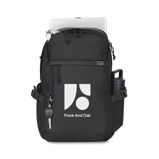Renew rPET Computer Backpack - Black-3