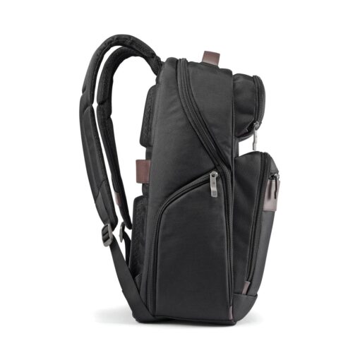 Samsonite Kombi Large Backpack - Black-Brown-6