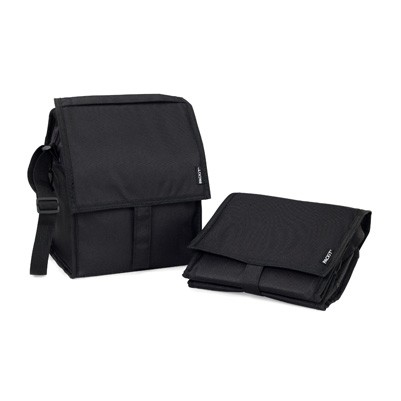 Black Freezable Lunch Bag-1