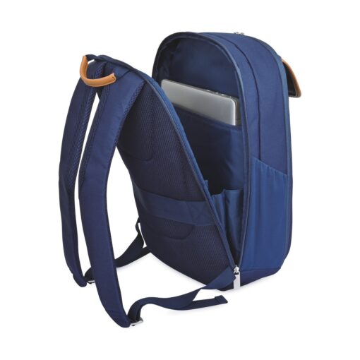 Mobile Office Hybrid Laptop Backpack - Navy Heather-8