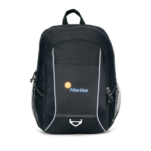 Atlas Laptop Backpack - Black-1