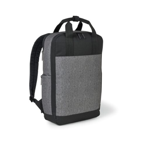 Logan Laptop Backpack - Granite Heather Grey-2