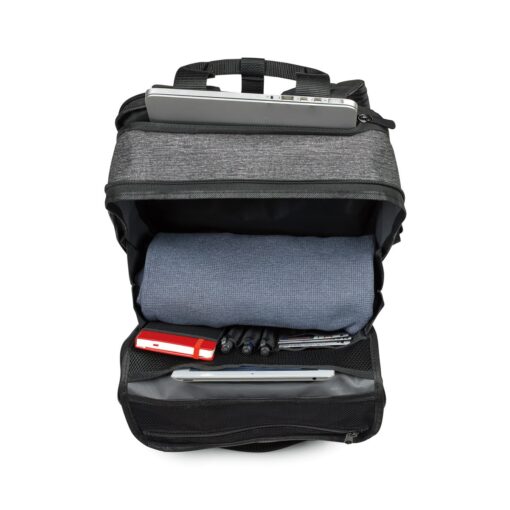 Logan Laptop Backpack - Granite Heather Grey-4