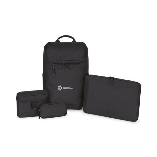 Mobile Professional Laptop Backpack - Black-1