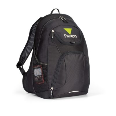 Quest Laptop Backpack - Black-1