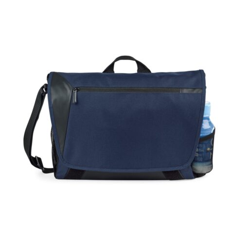 Sawyer Laptop Messenger Bag - Navy Blue-2