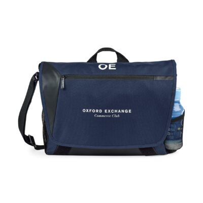 Sawyer Laptop Messenger Bag - Navy Blue-1