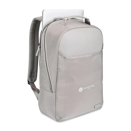 Travis & Wells® Lennox Laptop Backpack - Taupe-3