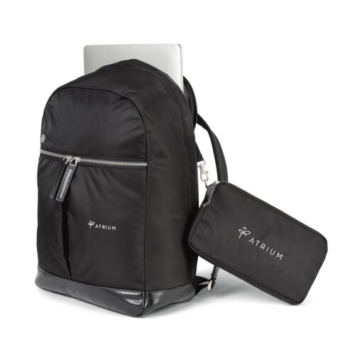 Travis & Wells® Lilah Laptop Backpack - Black-3