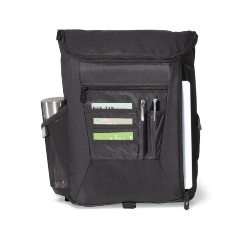 Vertex® Vertical Laptop Messenger Bag - Black-3