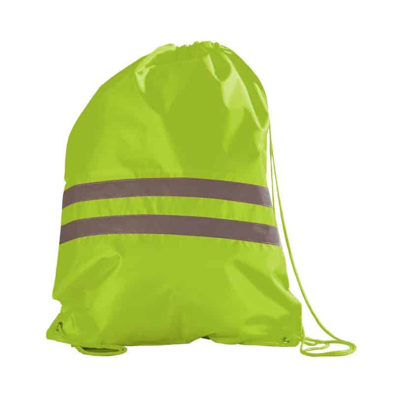 Reflective Drawstring Backpack - 1