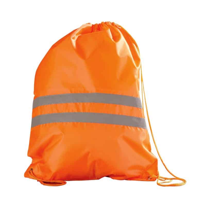 Reflective Drawstring Backpack - 5