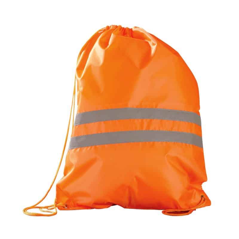 Reflective Drawstring Backpack - 6