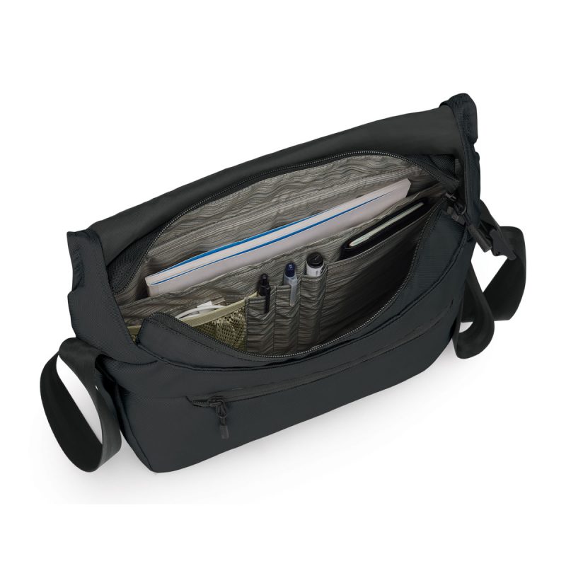 Osprey-Aoede-Messenger-Black-101887-001-3 Osprey Aoede Messenger - Black - 3