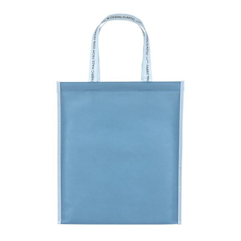 Out of the Ocean® Reusable Large Shopper with Click N' Stay® - Slate Grey - 1