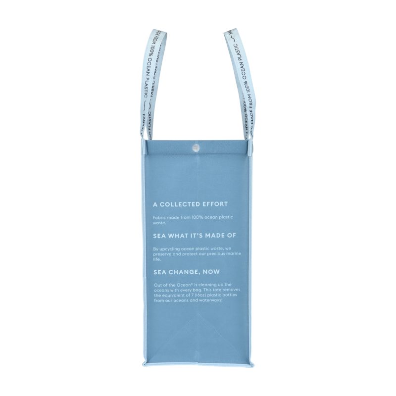 Out of the Ocean® Reusable Large Shopper with Click N' Stay® - Slate Grey - 5