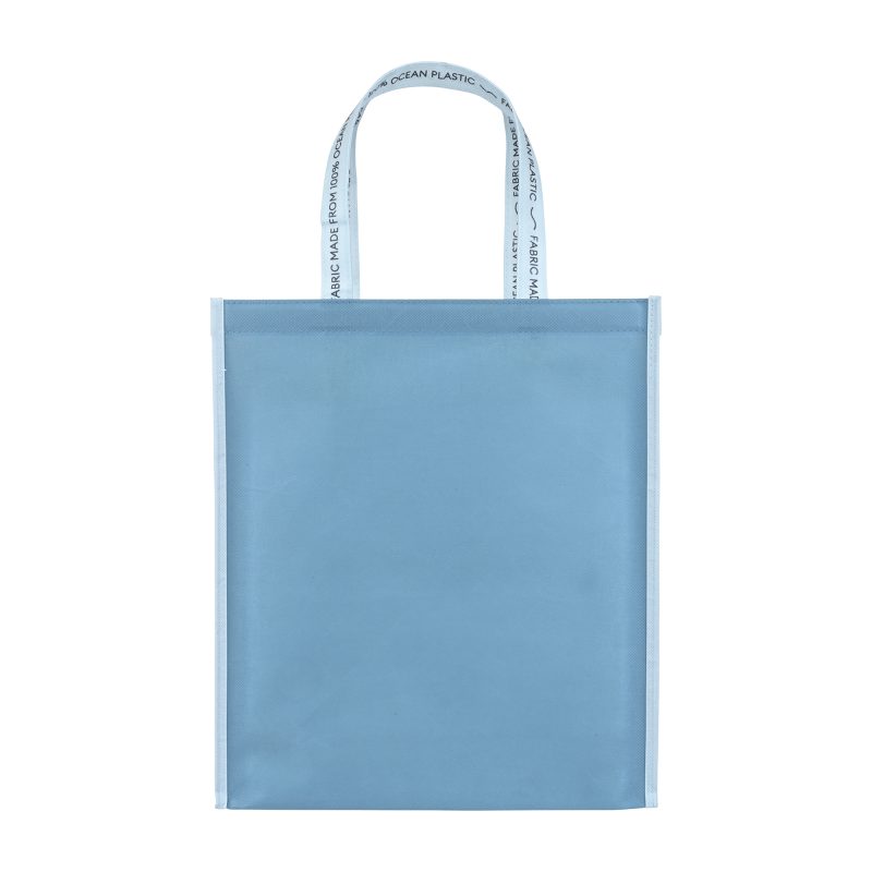 Out of the Ocean® Reusable Large Shopper with Click N' Stay® - Slate Grey - 6