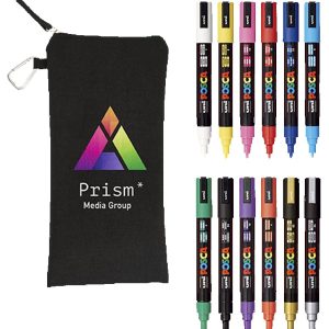 POSCA 12 Piece Basic Marker Set with Bag