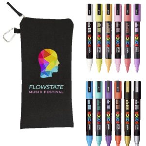 POSCA 12 Piece Soft Marker Set with Bag