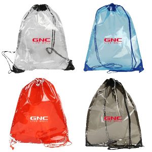 Phoenix Clear Drawstring Backpack
